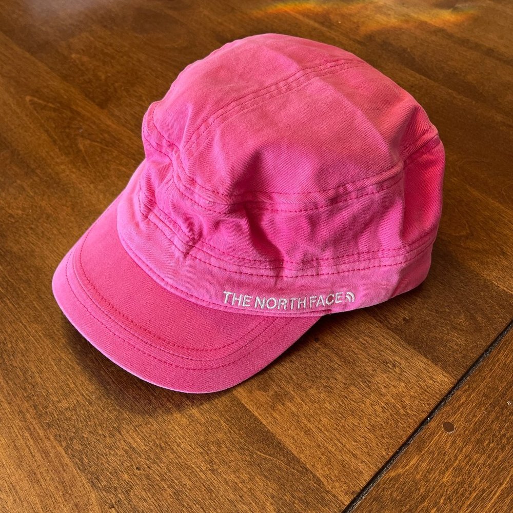 The North Face hot pink military style woman's hat